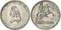 Frankreich Medaille Quinaire, Louis XVIII, Silber, Caqué, UNZ -