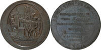 Frankreich Monneron de 5 Sols Bronze, S+ -