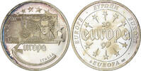 Frankreich Medaille Europa, Silber, Italia, VZ -