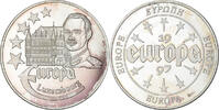 Frankreich Medaille Europa, Silber, Luxembourg, VZ -
