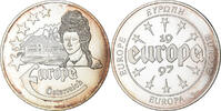 Frankreich Medaille Europa, Silber, Osterreich, VZ -
