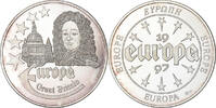 Frankreich Medaille Europa, Silber, Great Britain, VZ -