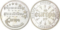 Frankreich Medaille Europa, Silber, Nederland, VZ -