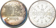 Frankreich Medaille Europa, Silber, Portugal, VZ -
