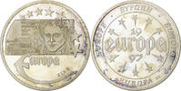 Frankreich Medaille Europa, Silber, Eire, VZ -
