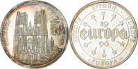 Frankreich Medaille Europa, Silber, Belgium, VZ -