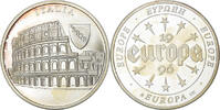 Frankreich Medaille Europa, Silber, Italia, VZ -