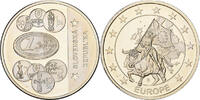 Slowakei Medaille L'Europe, Slovenska, Kupfer-Nickel, UNZ -
