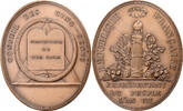 Frankreich Medaille Conseil des Cinq-Cents, Bronze, Restrike, VZ -