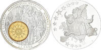 Portugal Medaille Monnaies européennes, Copper Plated Silver, UNZ+ -