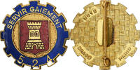 Frankreich Broche 524ème Groupe de Transport, WAR, Very Good Quality, Métal -