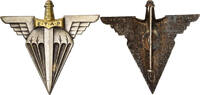 Frankreich Broche Ecole des Troupes Aéroportées, Military, Very Good -