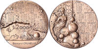 Frankreich Medaille Calendrier, Femme, Europe, Bronze, Mayot, VZ -