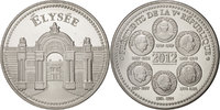 Frankreich Medaille Medal, The Fifth Republic, History, STGL, Nickel -