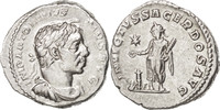 Denarius Münze, Elagabalus, Roma, SS+, Silber, RIC:88 -