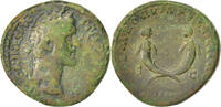 Sesterz Münze, Antoninus Pius, Roma, SS, Kupfer, RIC:857 -