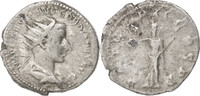 Antoninianus Münze, Gordian III, Roma, S+, Billon, RIC:17 -
