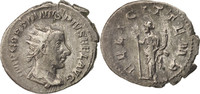 Antoninianus Münze, Gordian III, Roma, SS+, Billon, RIC:140 -