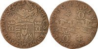 Frankreich betaalpenning Token, Lorraine, Charles III, SS, Kupfer, Feuardent:7468 -