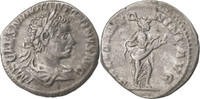 Denarius Münze, Elagabalus, Roma, SS, Silber, RIC:139 -