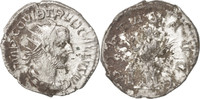Antoninianus Münze, Trebonianus Gallus, Roma, S, Billon, RIC:72 -