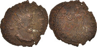 Antoninianus Münze, Tetricus I, Cologne, S+, Billon, RIC:141 -