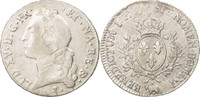 Frankreich Ecu Münze, Louis XV, Écu de Béarn au bandeau, Pau, S+ -