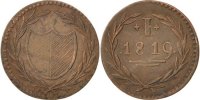 Deutsch Staaten Pfennig Münze, FRANKFURT AM MAIN, Frankfurt, SS+ -