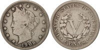Vereinigte Staaten 5 Cents Münze, Liberty Nickel, U.S. Mint -