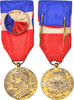 Frankreich Medaille Médaille d'honneur du travail, Medal, Good Quality, Vermeil -
