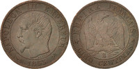Frankreich 5 Centimes Münze, Napoleon III, Napoléon III, Rouen, S+ -