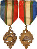 Frankreich Medaille Union Nationale des Combattants, Medal, Very Good Quality, Bronze -