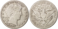 Vereinigte Staaten Quarter Münze, Barber Quarter, U.S. Mint, New -