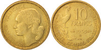 Frankreich 10 Francs Münze, Guiraud, Beaumont le Roger, VZ+ -