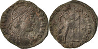 Nummus Münze, Gratian, Thessalonica, SS, Kupfer, RIC:16 -