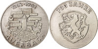 Deutschland Medaille Medal, 700th anniversary of Auerbach, History, SS+, Silvered -