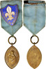 Frankreich Medaille Hospitalit du Diocèse de Lille, Infirmières à Lourdes, Medal -