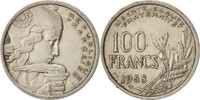 Frankreich 100 Francs Münze, Cochet, Beaumont - Le Roger, SS+ -