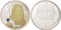 Frankreich Medaille Medal, Les rois de France célèbres, Louis XIV 1638-1715, History -