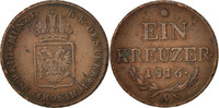 Österreich Kreuzer Franz II (I), SS, Copper, KM:2113