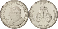 Frankreich Medaille Medal, Benoit XVI, Religions & beliefs, STGL, Nickel -