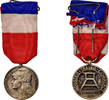 Frankreich Medaille Médaille du Travail, Medal, Very Good Quality, Bronze -