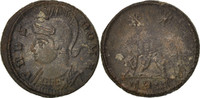 Nummus Münze, Constantine I, Trier, SS, Kupfer, RIC:542 -