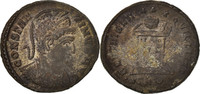 Nummus Münze, Constantine I, Trier, SS+, Kupfer, RIC:VII 368 S var. -
