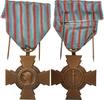 Frankreich Medaille Croix du Combattant de 1914-1918, Medal, Very Good Quality, Bronze -
