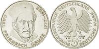 Bundesrepublik Deutschland 5 Mark Münze, Hamburg, Germany, VZ+, Silber -