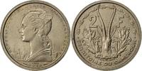 Kamerun 2 Francs Münze, Paris, VZ, Copper-nickel, KM:E6 -