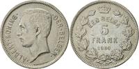 Belgien 5 Francs, 5 Frank Münze, SS+, Nickel, KM:98 -