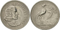Südafrika 5 Cents Münze, SS, Nickel, KM:67.2 -