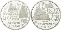 Slowakei 10 Euro STGL, Silber, KM:110 -